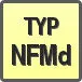 Piktogram - Typ: NFMd
